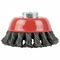 TORK CRAFT Wire Cup Brush Twisted 100mmxm14 Blister